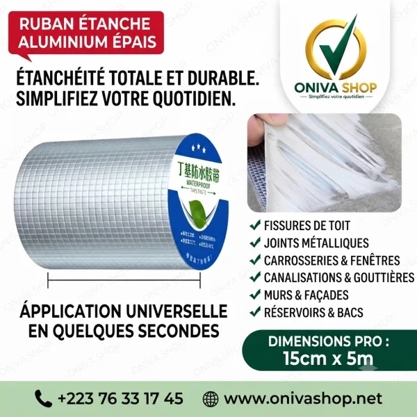 Rubans Adhésifs Butyle Haute Performance – Étanchéité Instantanée — vue 4